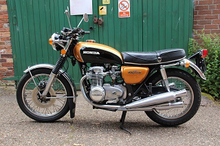 1972 Honda CB500/4 K1 UK bike
